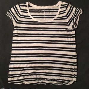 Banana Republic Black and White Shirt